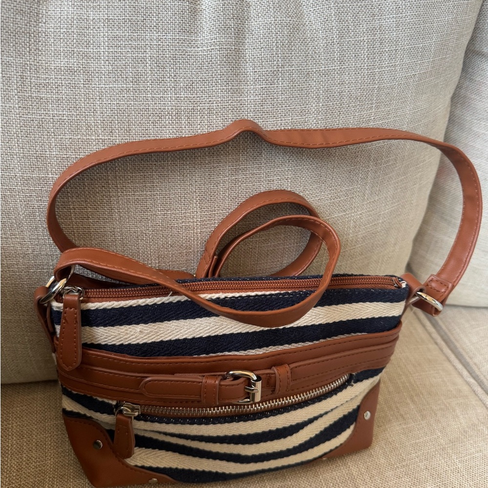 Nautical striped crossbody bag - Picture 9 of 16